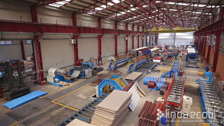 Productie tigla metalica suceava