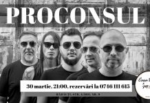 Concert Proconsul pe 30 Martie la Mon Cafe & Casa Vatra Concert Proconsul la Mon Cafe & Casa Vatra
