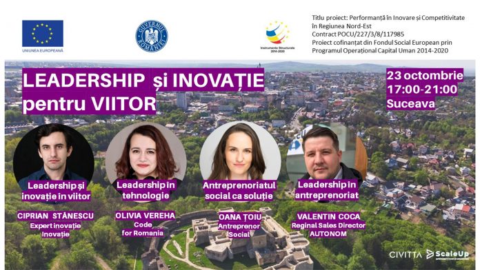 Leadership si inovatie pentru viitor in Suceava