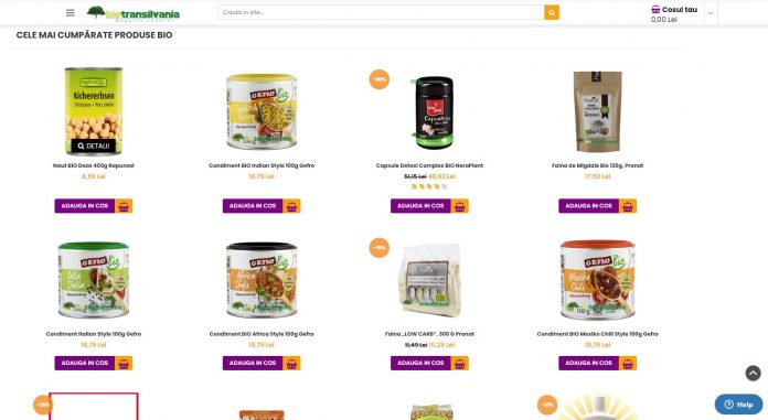Magazin online Biotransilvania