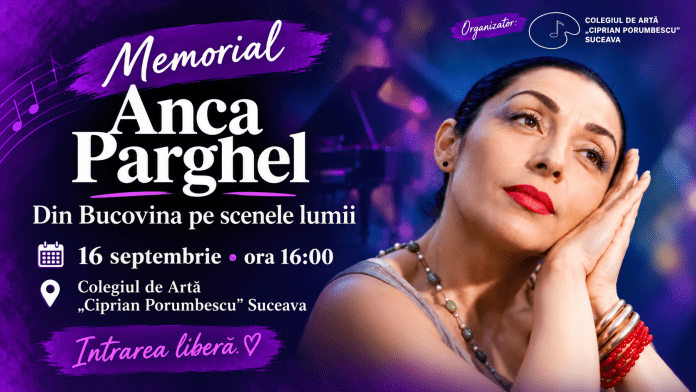 Anca Parghel și informațiile despre memorialul organizat la Suceava