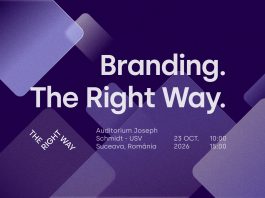 Branding. The Right Way revine la Suceava: de la strategie la profit, într-un singur traseu de business