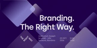 Branding. The Right Way revine la Suceava: de la strategie la profit, într-un singur traseu de business